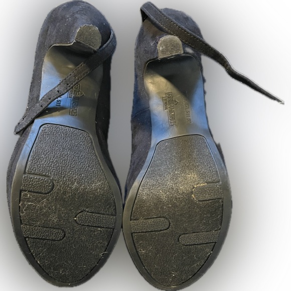 Fergalicious Black Faux Suede Heel - Picture 4 of 4